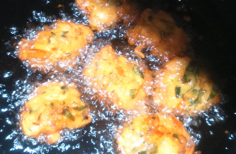 Dun, dun, daaaaa.  Pakora.