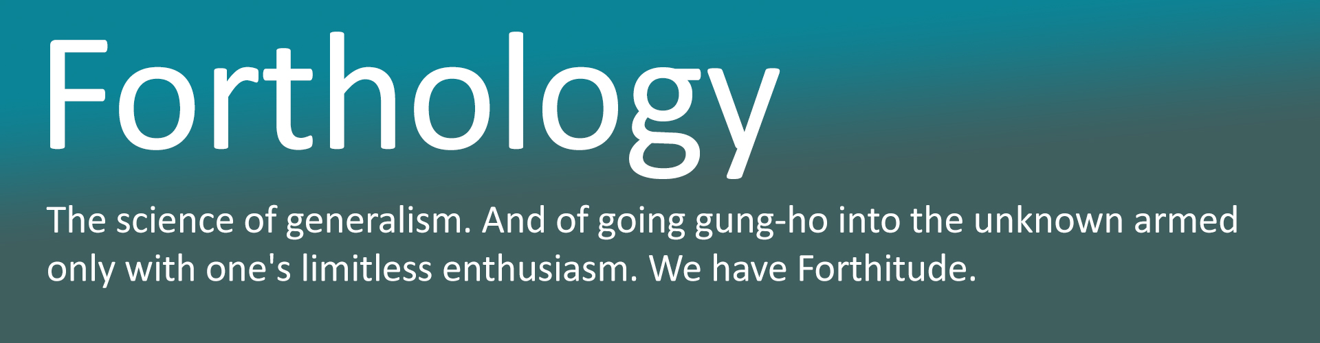 Forthology